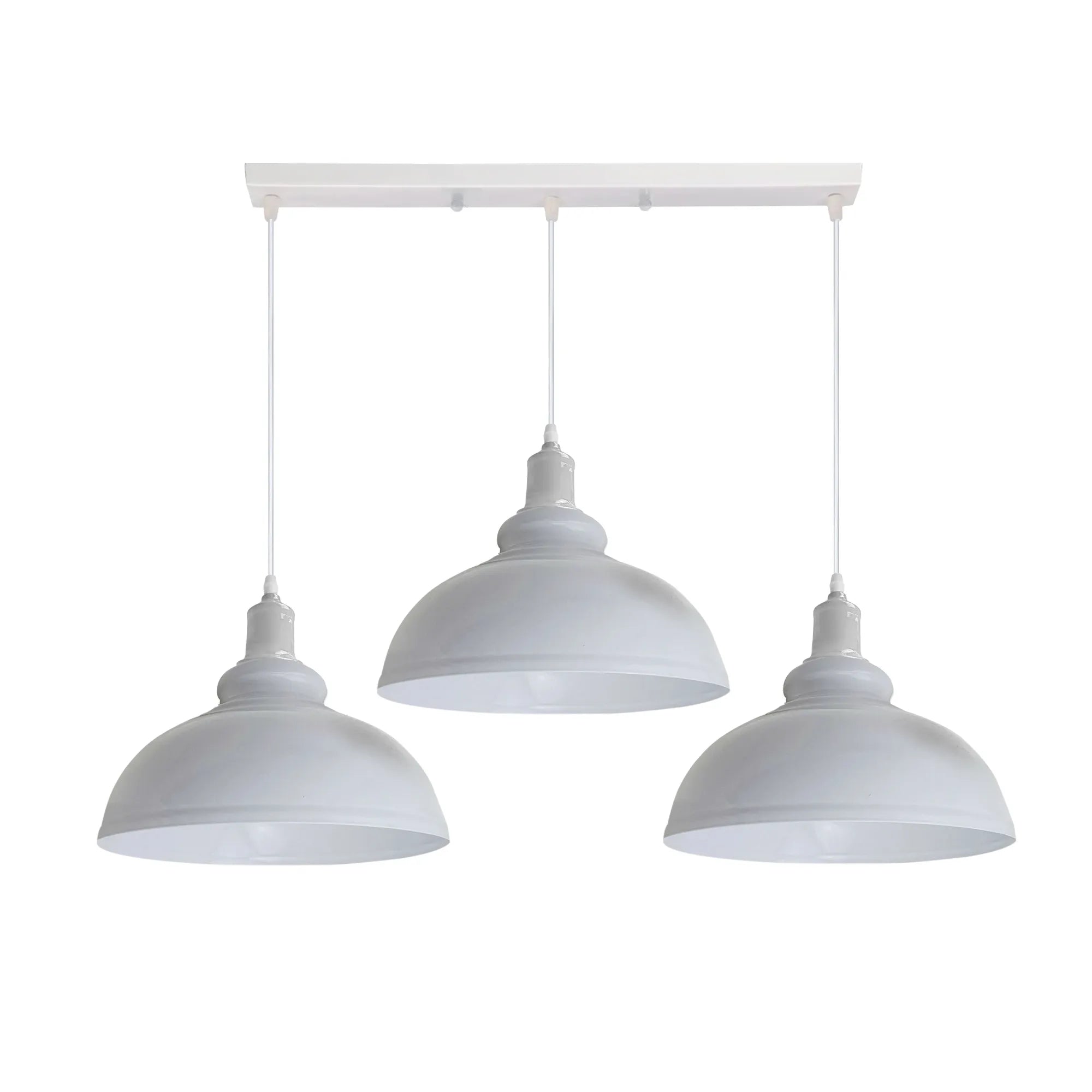 3 Way Vintage Ceiling Curvy Hanging E27 Pendant Light Fixture~4299
