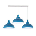 3 Way Vintage Ceiling Curvy Hanging E27 Pendant Light Fixture~4299