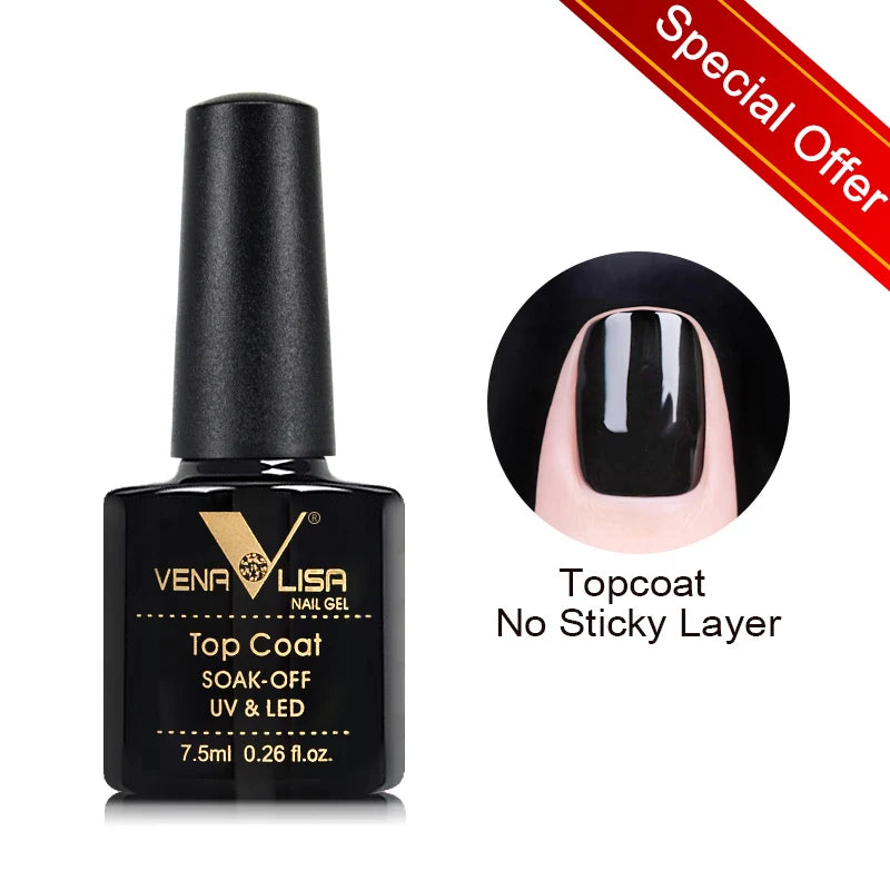 Venalisa New 7.5ml Neon Gel Nail Art Manicure Soak Off Camouflage Natural Nude Color Silicone Nail Gel Polish Lacquer Varnishes