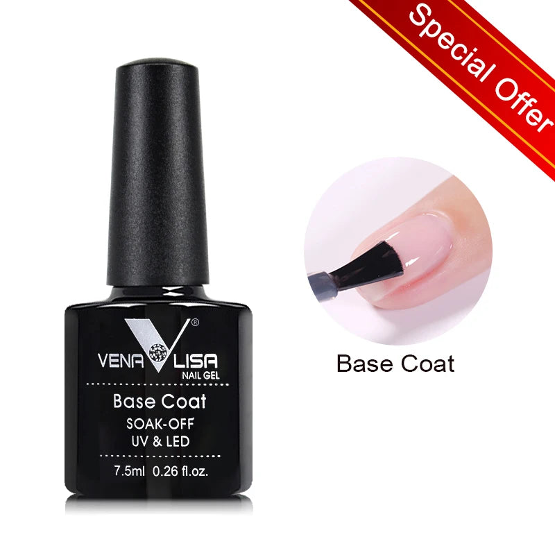 Venalisa New 7.5ml Neon Gel Nail Art Manicure Soak Off Camouflage Natural Nude Color Silicone Nail Gel Polish Lacquer Varnishes