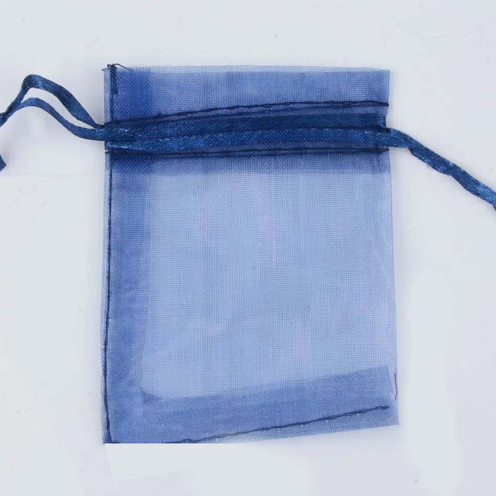 50pcs/lot 24 Colors Jewelry Bag Organza Gift Bags For Jewelry Packaging Bags Wedding Gift Storage Drawstring Pouches Wholesale