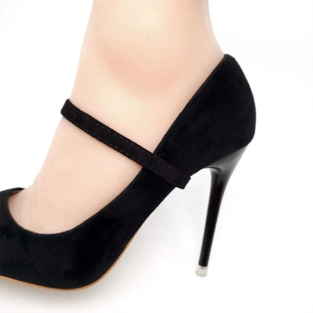 Fashion Convenient Anti-Loose Adjustable Detachable Leather Fixed Shoes Strap For Woman Shoelaces for High Heels