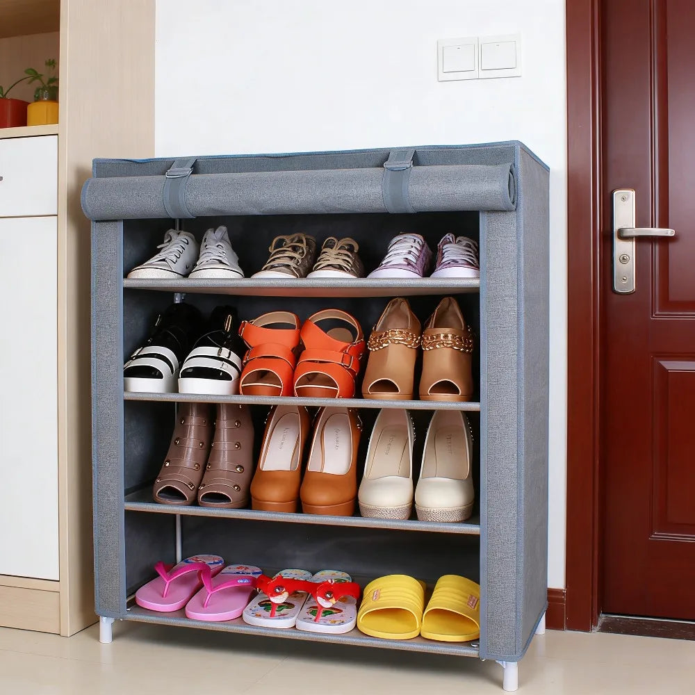 Multi-Layer Combination Shoe Rack Dustproof Storage Shoe Cabinet Shoe Rack Dormitory Foyer Storage Shoe Cabinet