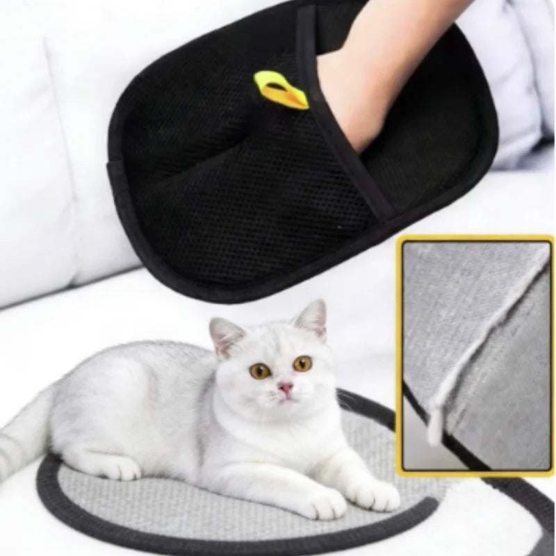 Pet Grooming Gloves for Dogs And Cats Hair Remover Brush Kitten Cleaning Glove Sofa Carpet Clothes Pet Hair Removal Pet Supplies