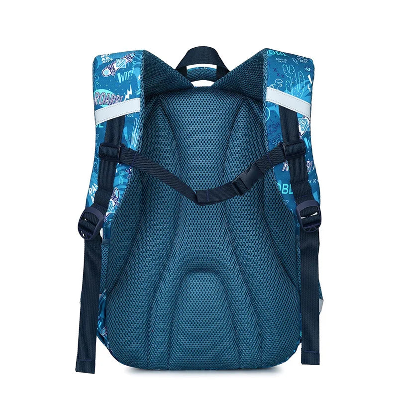 Cartoon Unicorn 3 Piece Set School Bags For Girls Boys Kids Space Backpack Primary School Students Backpack With lunch box