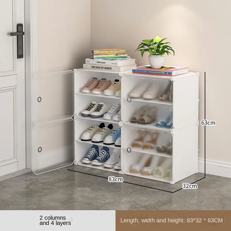 Modern Multilayer Assemble Shoerack Hallway Cabinets For Living Room Storage Save Space Corridor Shoe Rack Household Furniture