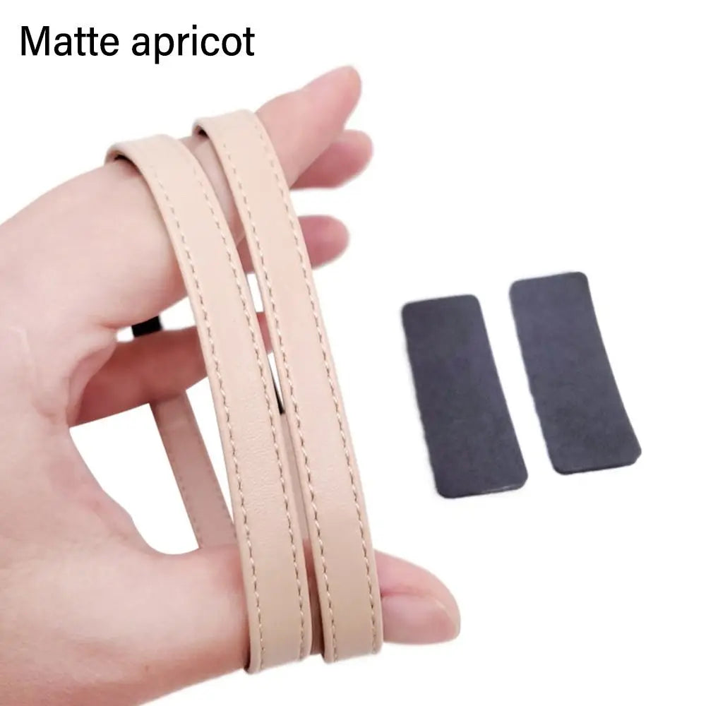 Fashion Convenient Anti-Loose Adjustable Detachable Leather Fixed Shoes Strap For Woman Shoelaces for High Heels