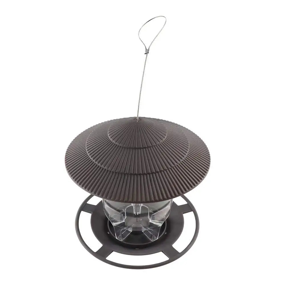 House Type Gazebo For Pet Feed Station Outdoor Flying Animal Bird Feeder Feeding Tool Food Container Bird Supplies