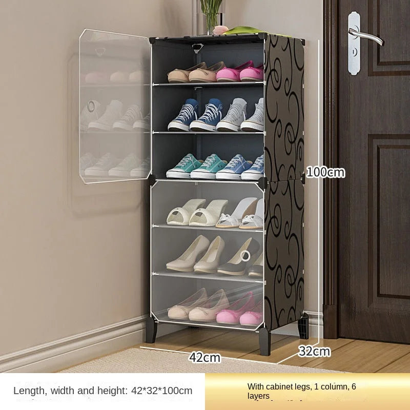 Modern Multilayer Assemble Shoerack Hallway Cabinets For Living Room Storage Save Space Corridor Shoe Rack Household Furniture