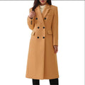 2025 Autumn and Winter Long Woolen Women's Coat Coat
