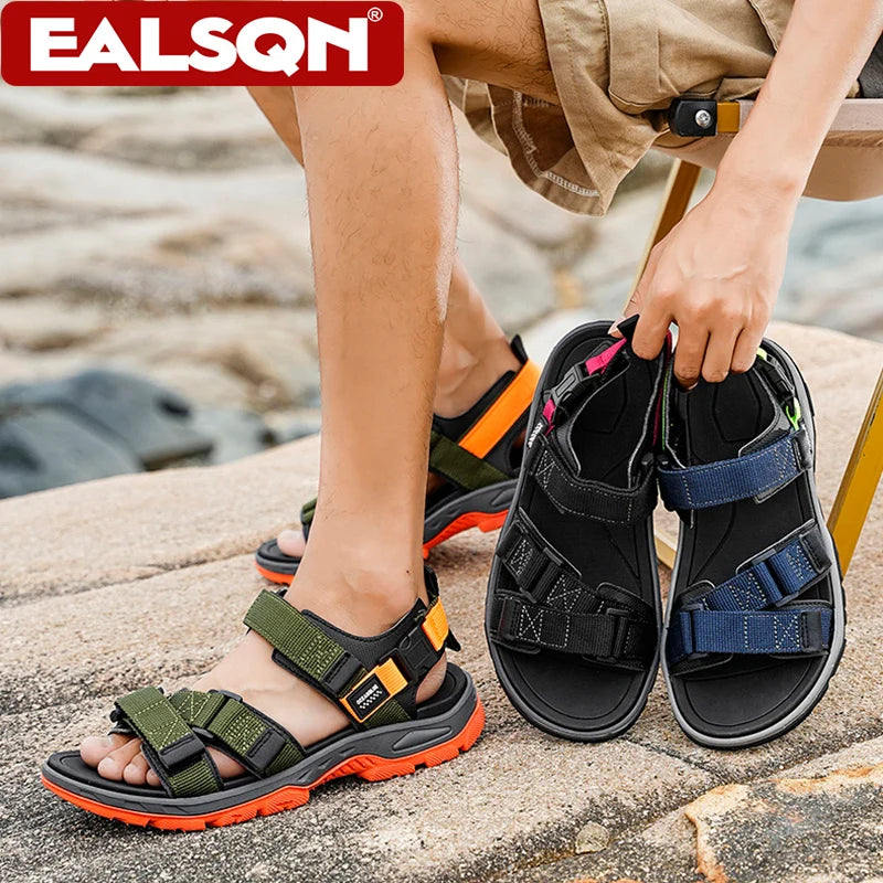 Summer Men Sandals Fashion Leisure Beach Holiday Sandals for Mens Lightweight Shoes New Outdoor Comfortable Casual Sandals