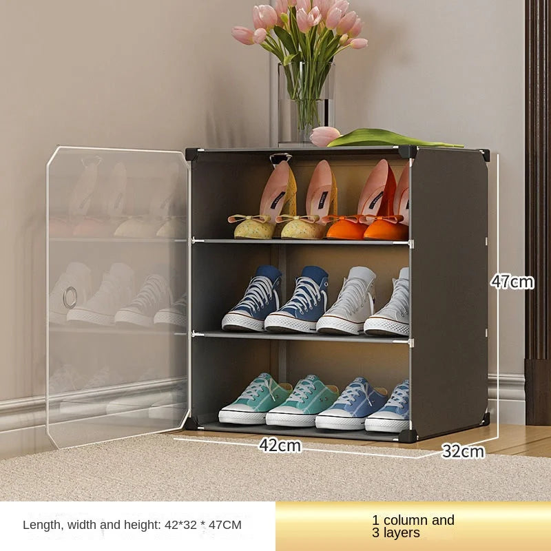 Modern Multilayer Assemble Shoerack Hallway Cabinets For Living Room Storage Save Space Corridor Shoe Rack Household Furniture