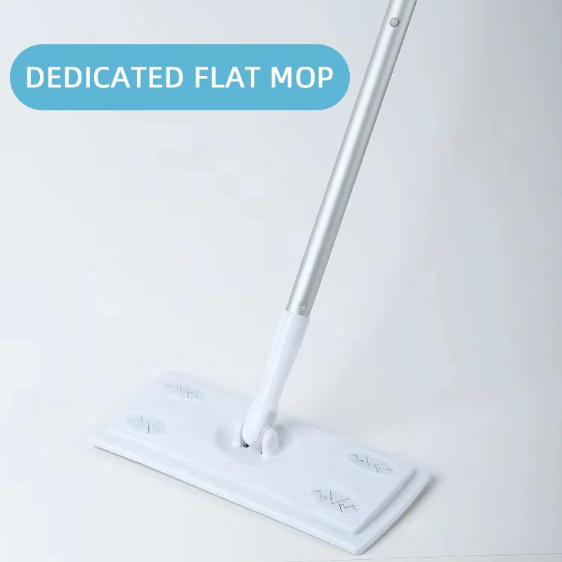 100PCS electrostatic precipitator paper disposable cloth mop replacement head for cleaning pet hair and dust