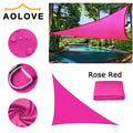 Waterproof Sunshade 420D Shade Protection Shade Sail Awning Camping Shade Cloth Large Outdoor Canopy Garden Yard