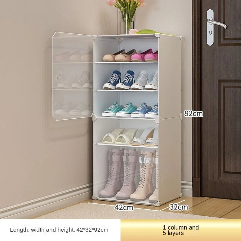 Modern Multilayer Assemble Shoerack Hallway Cabinets For Living Room Storage Save Space Corridor Shoe Rack Household Furniture