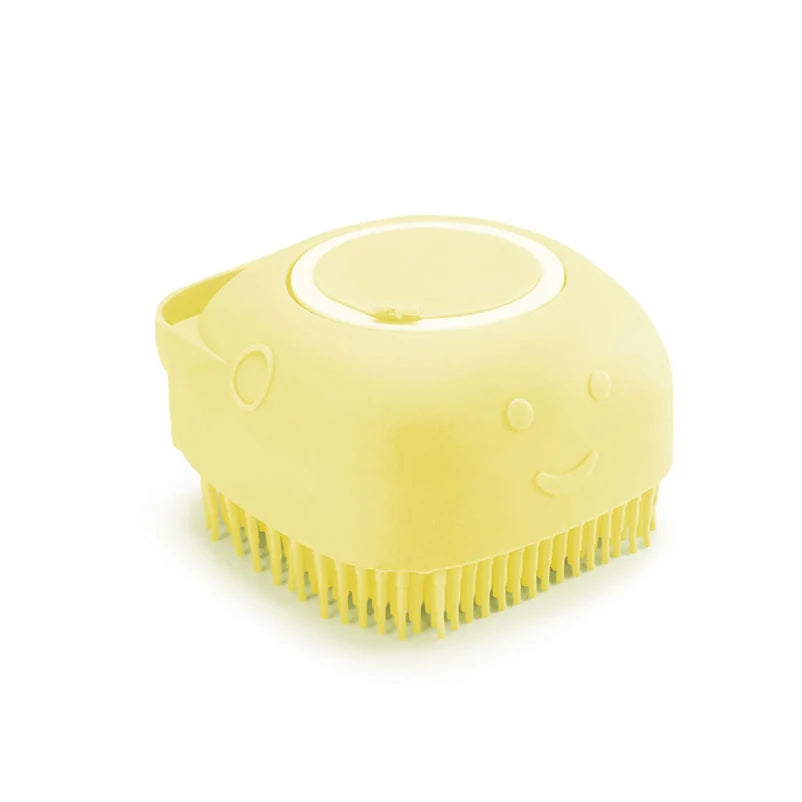 Bath Massage Brush Pet Massage Brush Bathroom for Dogs and Cats Shower Grooming Tool