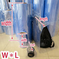 0.5-1.5kg PVC Heat Shrinkable Continue Pipe Clear Film DIY HOT Shrink Wrap Packaging Tube Plastic Pack Box Bottle Jar GIFTS JOY
