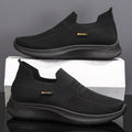 Outdoor Men's Sneakers Fashion Casual Shoes Autumn New Mesh Mens Shoes Slip on Running Shoes Lightweight Breathable Flats Tenis