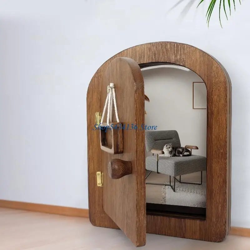 Pet Access Door for Apartment Villas and Commercial Use Providing Convenient Outdoor Exploration for Small Dog Cats