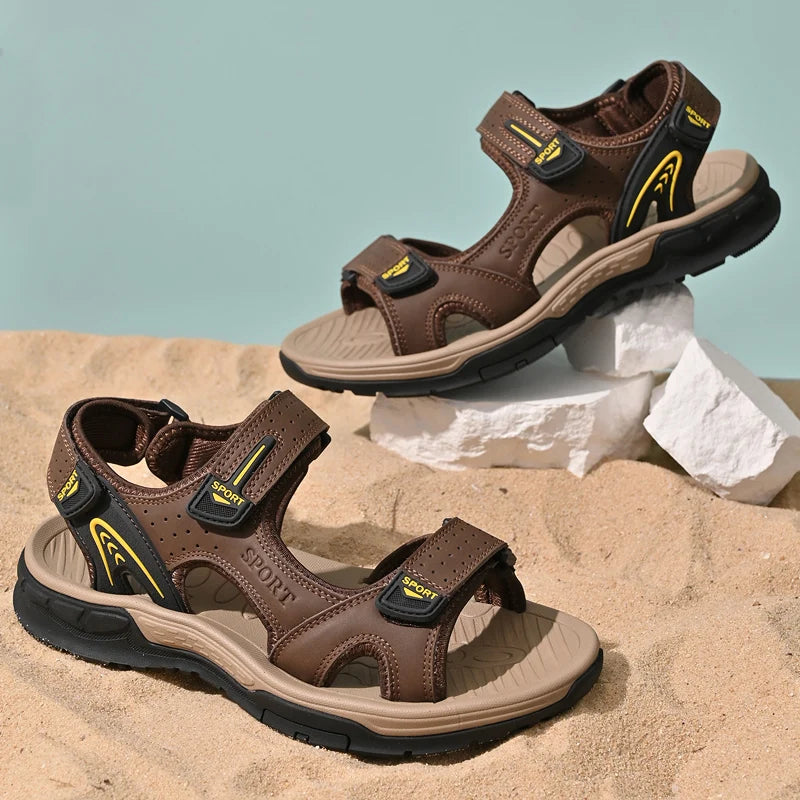 Summer Men‘s Sandals Casual Comfortable Sandals 2025 New Designer Sneakers Lightweight Outdoor Wear Beach Sandals Men's Shoes