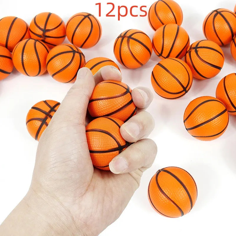 12PCS mini Sponge soft body Balls toys Adult decompression toys  Kid Outdoor  Toys Pet toys Children's early education toys