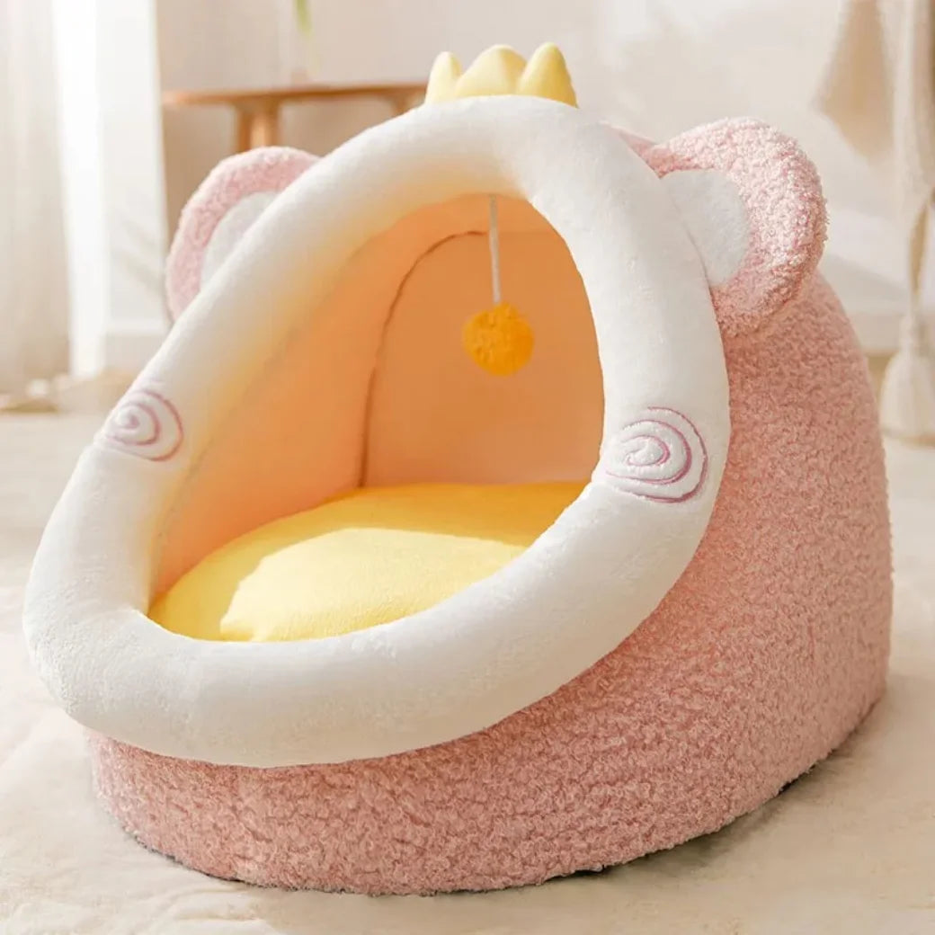 Foldable Pet House, Puppy Kennel Mat for Dogs, Animals, Cat, Kitten Nest, Small Dogs Basket, Teddy, Chihuahua Cave, Bed,