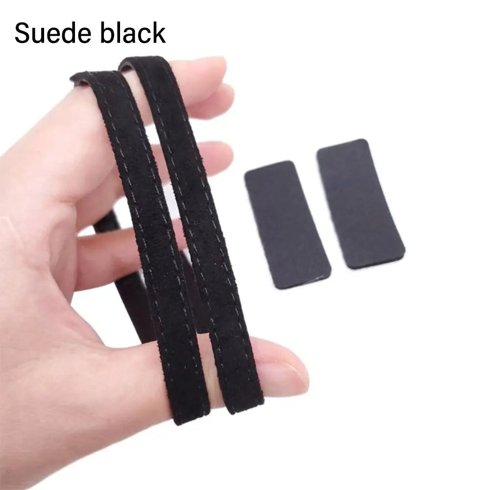 Fashion Convenient Anti-Loose Adjustable Detachable Leather Fixed Shoes Strap For Woman Shoelaces for High Heels