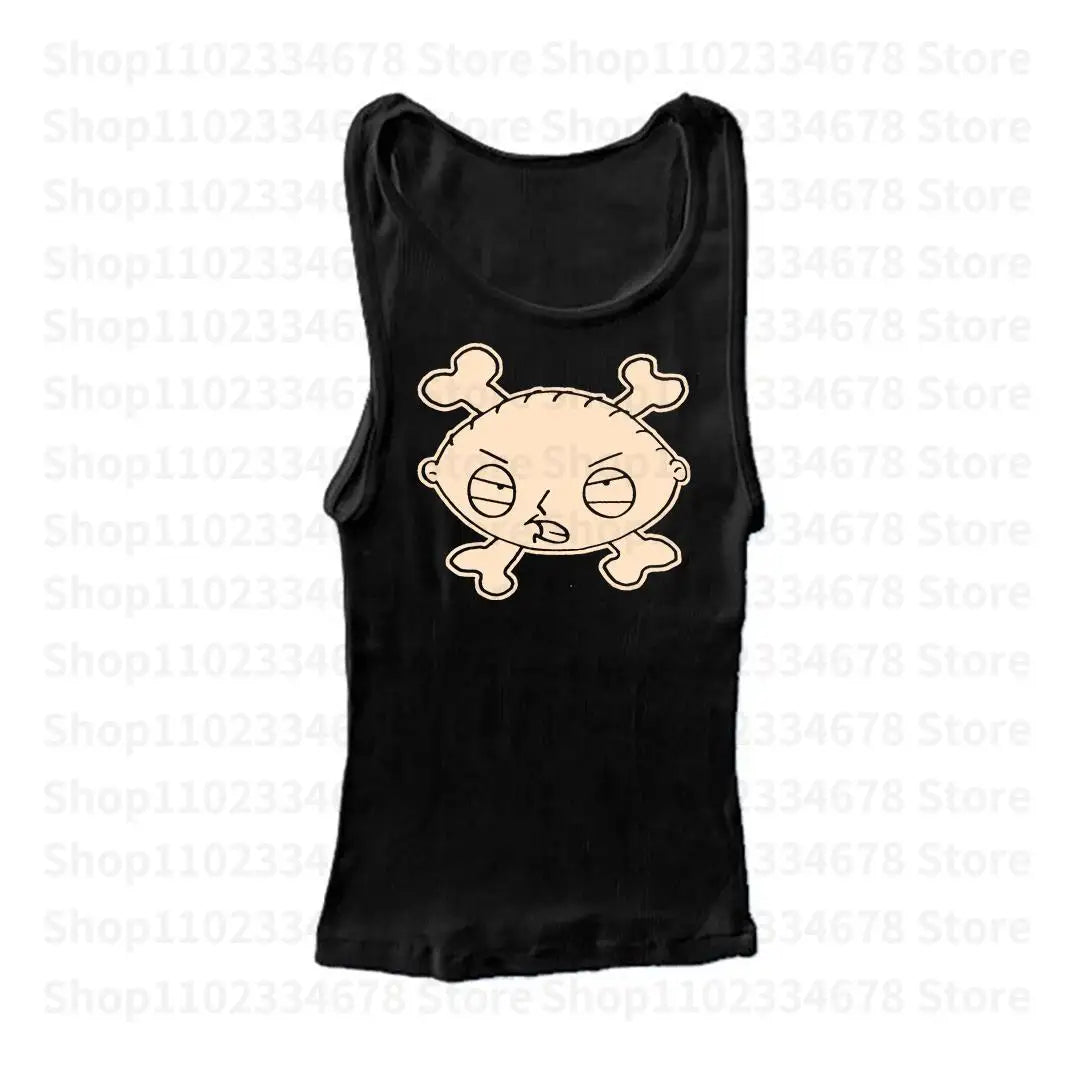 2000s Cute Womens Printed Aesthetic Fairy Crop Tops Y2k Clothes Punk Streetwear Sweet Emo Girls Sexy T-Shirts Graphic Baby Tees