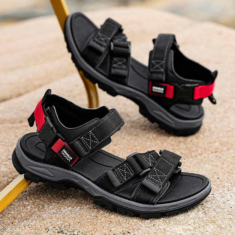 Summer Men Sandals Fashion Leisure Beach Holiday Sandals for Mens Lightweight Shoes New Outdoor Comfortable Casual Sandals