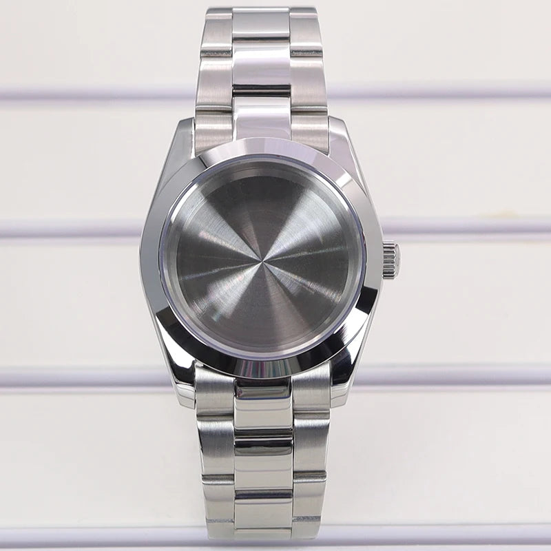 FENYA 36mm40mm Bevel Edge Watch Case 20mm Bracelet For Air King Seiko NH35 NH36 NH38/34 Miyota8215 Movement 28.5mm Dial Sapphire