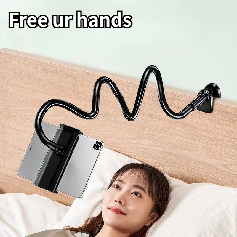 Mobile Phone Stand Lazy Bedside Ipad Tablet Holder Portable Flexible Lazy Bed Desktop Bracket Smartphones Desk Bed  Stand Base