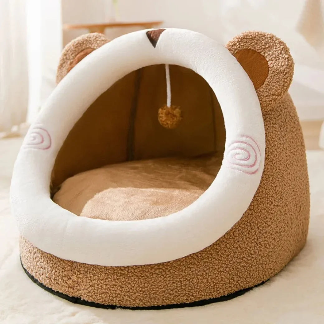 Foldable Pet House, Puppy Kennel Mat for Dogs, Animals, Cat, Kitten Nest, Small Dogs Basket, Teddy, Chihuahua Cave, Bed,