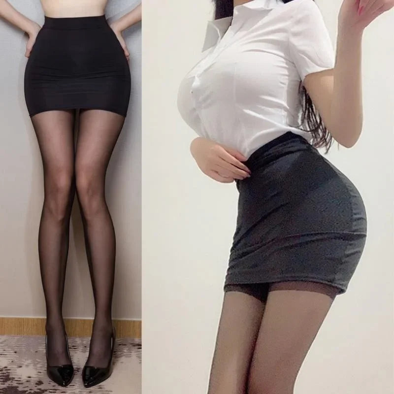 Bodycon High Waist Tight Package Wrap Hip Pencil Mini Skirts Sexy Casual Black White for Women Night Club Party Wear Short Skirt