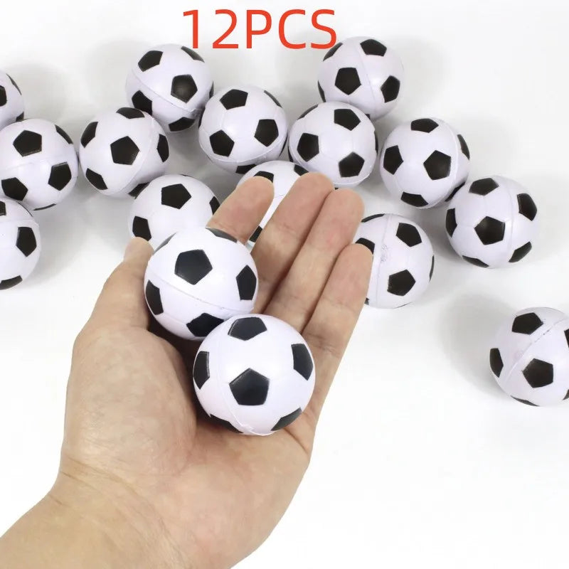 12PCS mini Sponge soft body Balls toys Adult decompression toys  Kid Outdoor  Toys Pet toys Children's early education toys