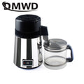 DMWD Pure Water Distiller 4L Dental Distilled Water Machine Filter Stainless Steel Electric Distillation Purifier Jug 110V 220V