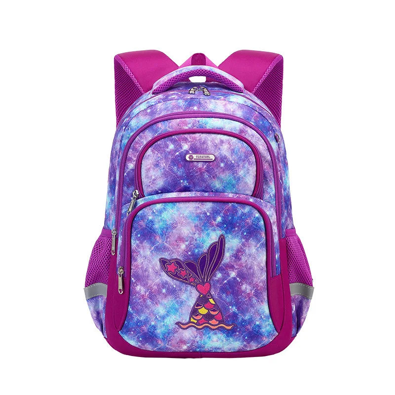 Cartoon Unicorn 3 Piece Set School Bags For Girls Boys Kids Space Backpack Primary School Students Backpack With lunch box