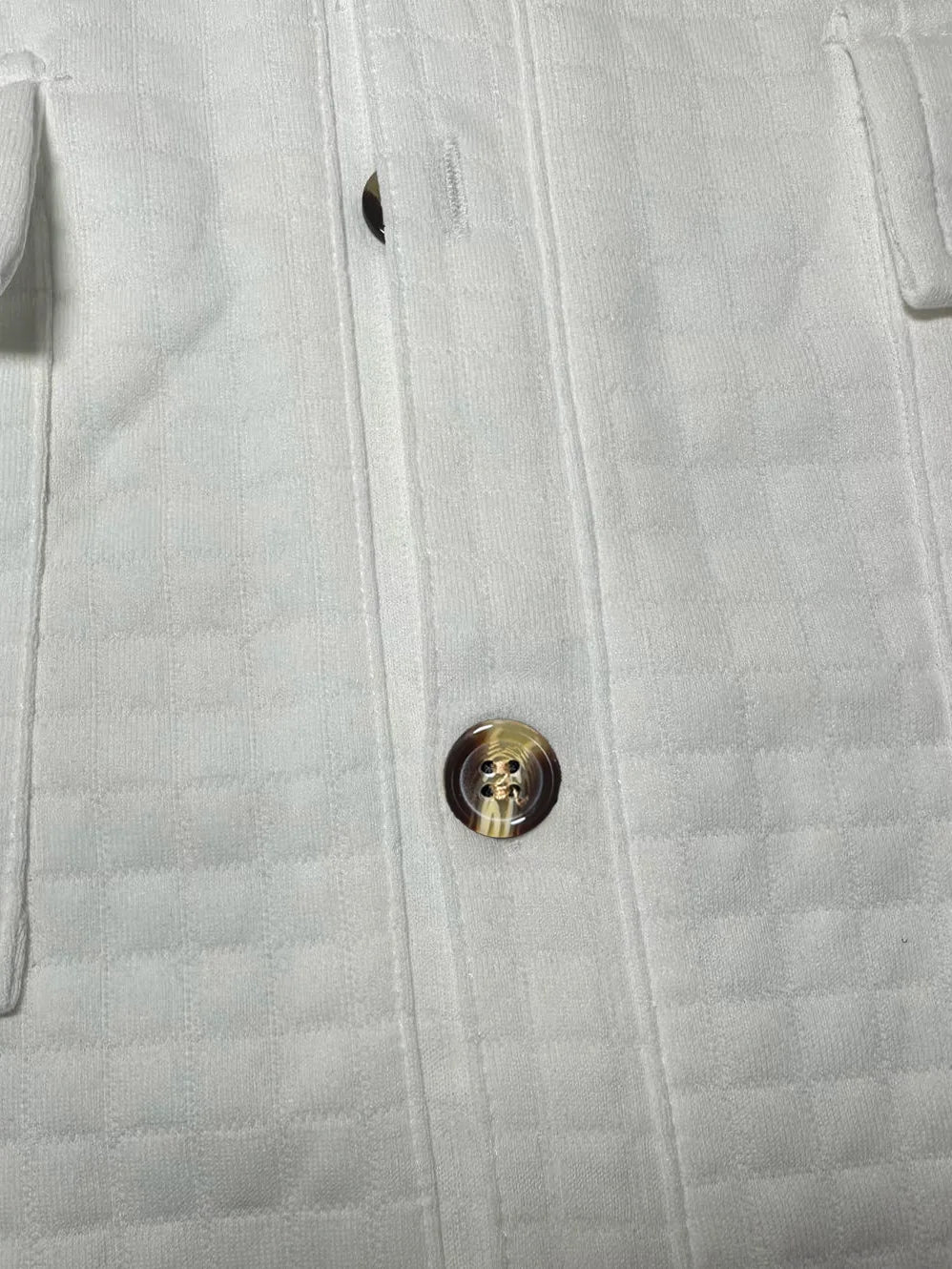 Men's Classic Style Shirt For Spring And Autumn With Multiple Pockets, Long Sleeves, Streetwear, Plain Color, Casual Jacket