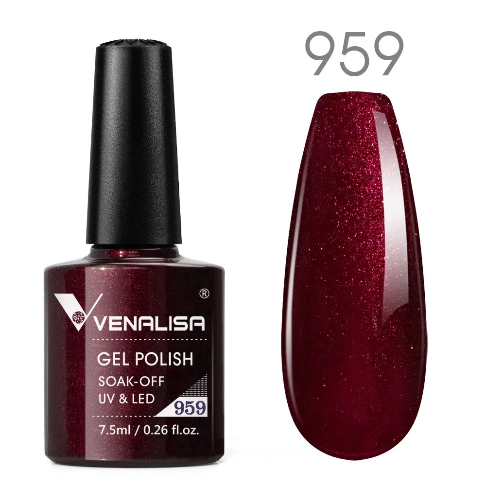 Venalisa New 7.5ml Neon Gel Nail Art Manicure Soak Off Camouflage Natural Nude Color Silicone Nail Gel Polish Lacquer Varnishes