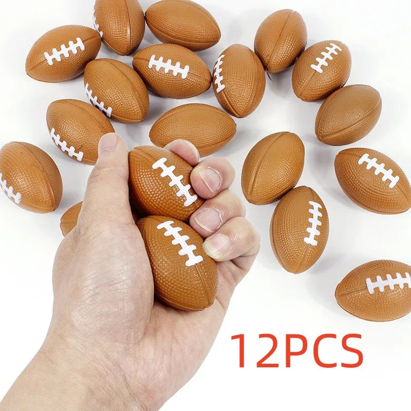 12PCS mini Sponge soft body Balls toys Adult decompression toys  Kid Outdoor  Toys Pet toys Children's early education toys