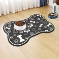 1pc Pet Feeding Mat - Non slip, Scratch resistant, Quick drying Pet Meal Mat, Suitable for Dogs and Cats - Easy to Clean