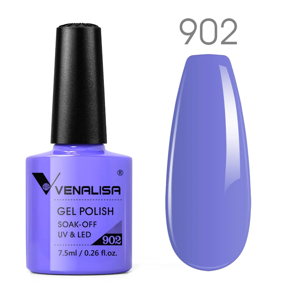 Venalisa New 7.5ml Neon Gel Nail Art Manicure Soak Off Camouflage Natural Nude Color Silicone Nail Gel Polish Lacquer Varnishes