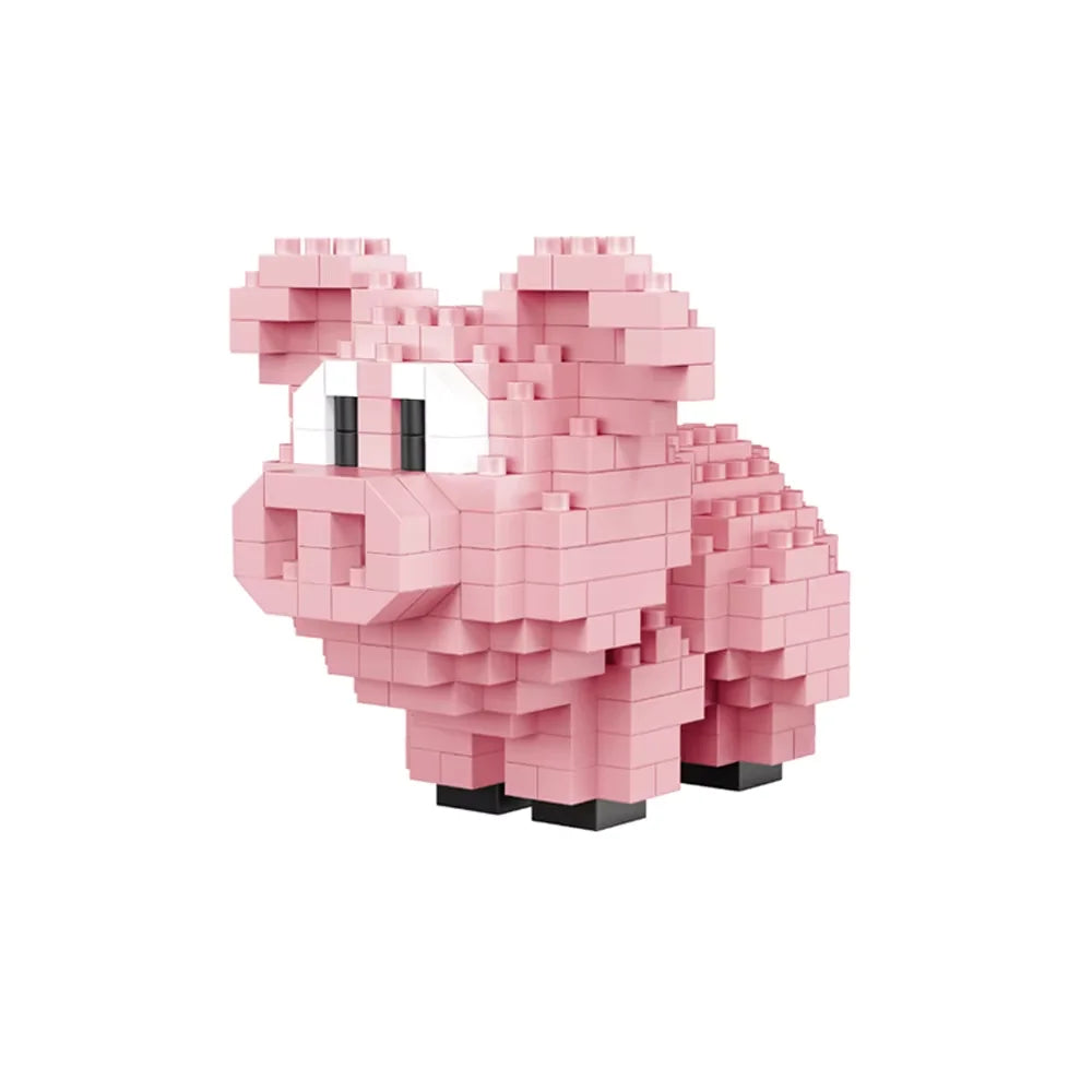 KNEW BUILT 3D Rose Building Blocks Toys-Everlasting Love,Perfect Valentine's Gift ,DIY Flower Home/Desk Decor,Simple Assembly