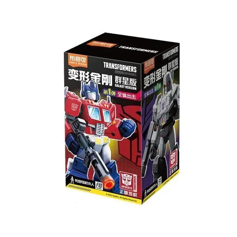 BLOKEES Transformers Robot Star Edition First Building Block Assembly Assemble Toy Models Children Birthday Gift Toys Blind Box