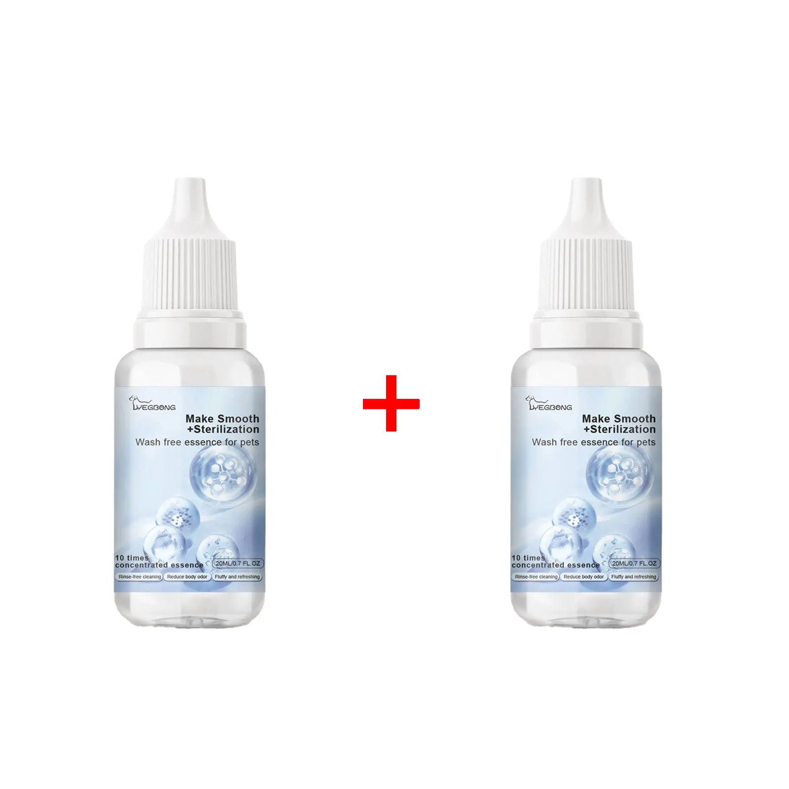 Pet Wash Free Essence Puppy Shampoo Softening Hair Remove Dirts Mites Deodorizing Itching Reduction Moisturizing Dog Body Wash