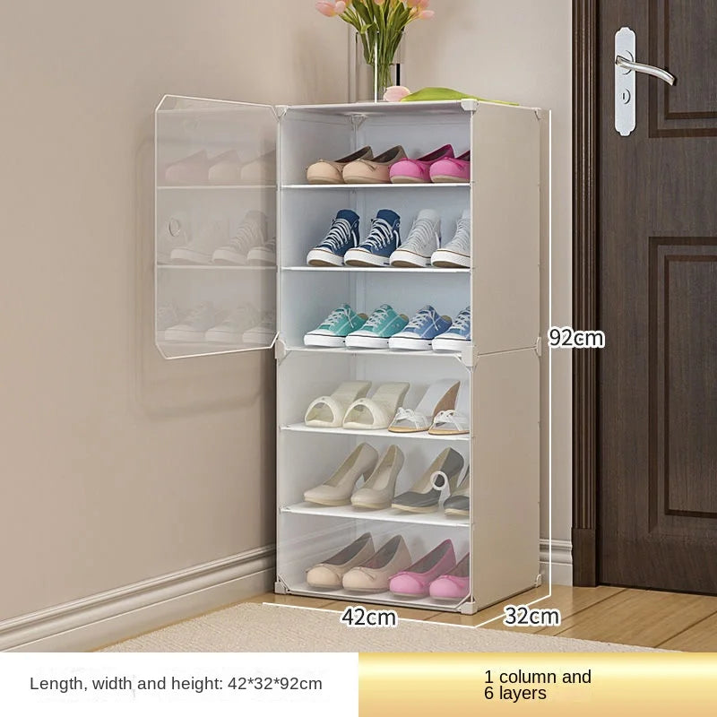Modern Multilayer Assemble Shoerack Hallway Cabinets For Living Room Storage Save Space Corridor Shoe Rack Household Furniture