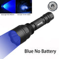 Blue/395nm UV Flashlight Ultraviolet Nail Lamp Torch Curing Cat Tinea Pet Urine Stain Marker Leakage Ore Money Scorpion Light
