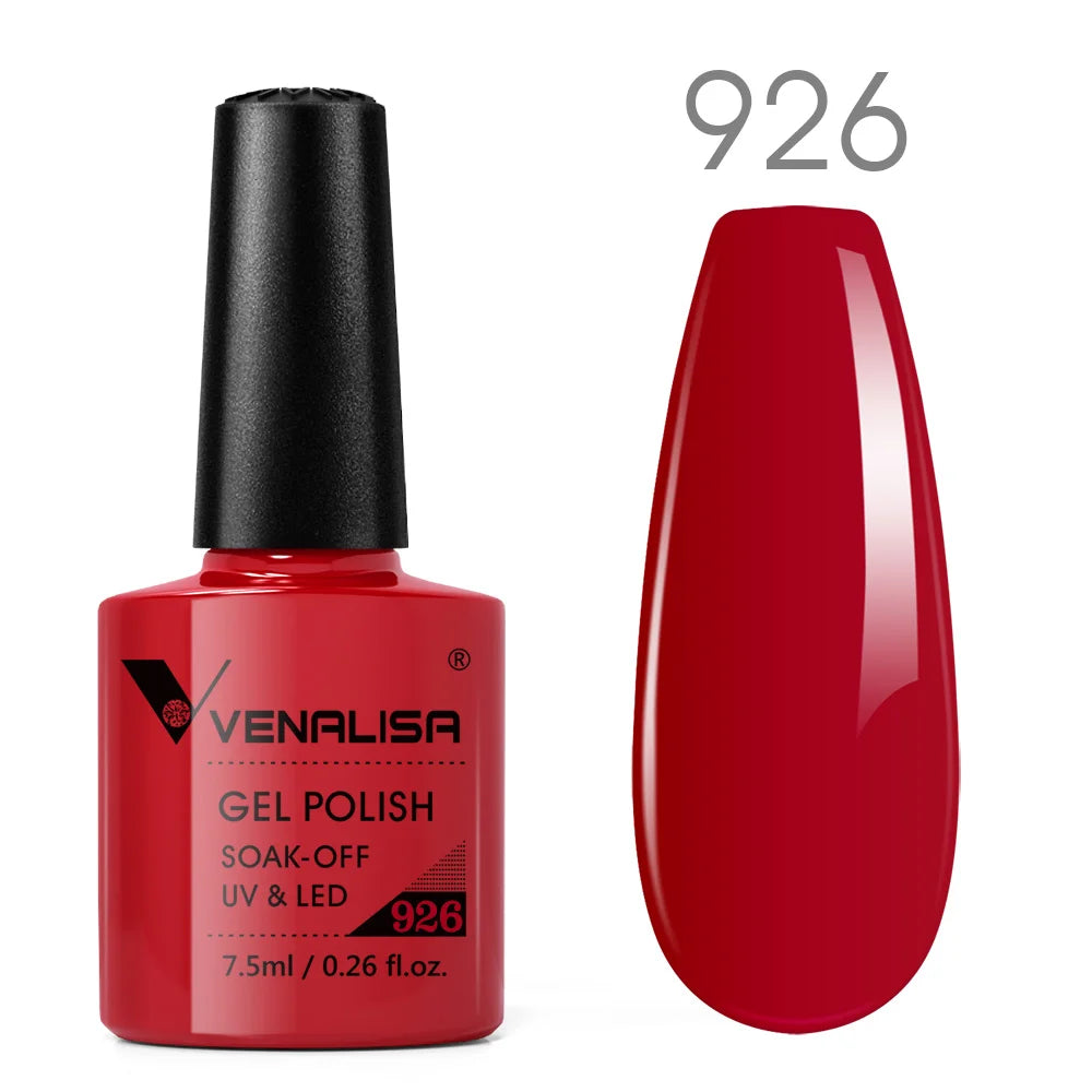 Venalisa New 7.5ml Neon Gel Nail Art Manicure Soak Off Camouflage Natural Nude Color Silicone Nail Gel Polish Lacquer Varnishes