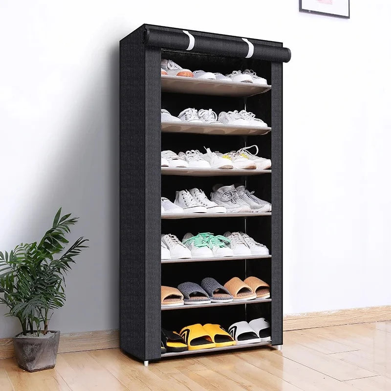 Multi-Layer Combination Shoe Rack Dustproof Storage Shoe Cabinet Shoe Rack Dormitory Foyer Storage Shoe Cabinet