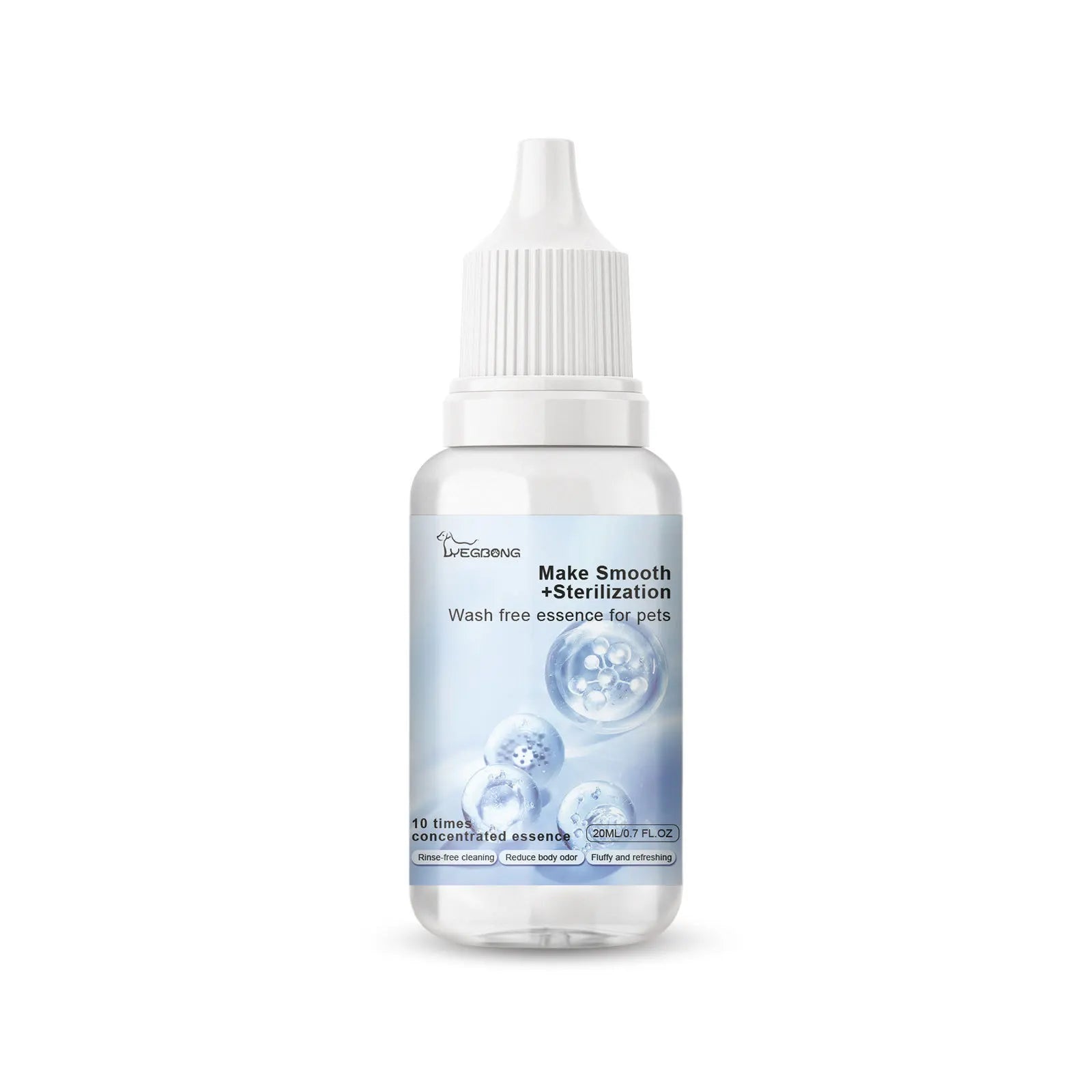 Pet Wash Free Essence Puppy Shampoo Softening Hair Remove Dirts Mites Deodorizing Itching Reduction Moisturizing Dog Body Wash