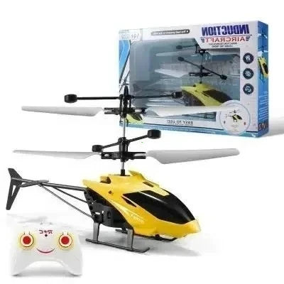 Mini RC Drone Rechargeable No Remote Control RC Helicopters Drone Toys Induction Hovering Safe Fall-resistant Rc Airplane Toys